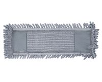 Repuesto mopa plana con mango de bambú