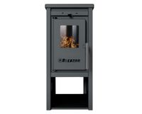 Estufa a leña 5.5 kW Patagonia 350 gris
