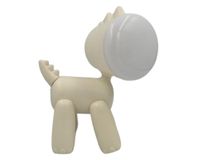 Lámpara infantil 5 V luz cálida Dinosaurio beige claro