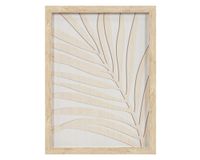 Cuadro Hoja A 30x40 cm beige