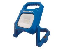 Proyector LED recargable azul 10W luz fría