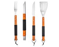 Set accesorios parrilla 4 piezas