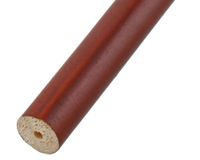 Barra para cortina madera 150x2.8 cm café