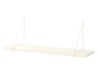 Repisa pared Escuadra blanco 30x80x20 cm