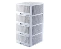 Cajonera textura 4 Niveles 69x35.5x28 cm