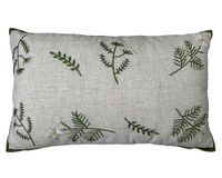 Cojín bordado flora 30x50 cm