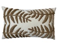 Cojín bordado yute 30x50 cm