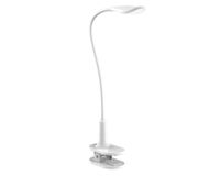 Lámpara clip touch ovalada 3W USB blanca