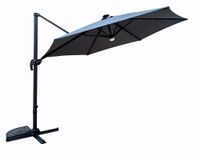 Sombrilla caño lateral con LED UV50+ 3 m