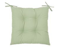 Cojín asiento Liso verde 45x45 cm