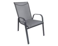 Silla apilable Helena gris
