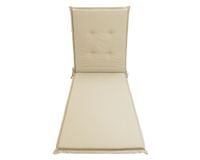 Cojín reposera Liso crudo 60x195 cm