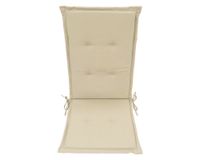 Cojín asiento respaldo Liso crudo 43x110 cm