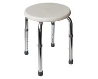 Asiento de baño circular 38x33x33 cm blanco