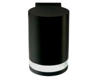 Apliqué 1 luz GU10 Nash negro