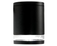 Apliqué 1 luz GU10 Mann negro