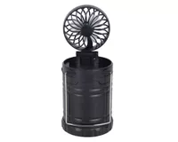 Ventilador portátil con luz negro