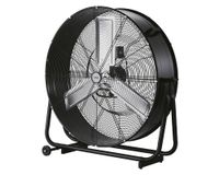 Ventilador suelo industrial 30'' negro