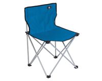 Silla camping plegable Básica azul