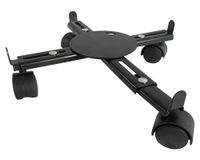 Porta maceta ajustable negro 28 - 40 cm