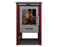 Estufa a leña Patagonia 380 9 kW burdeo