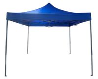 Toldo plegable azul 3x3m