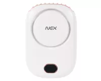 Ventilador recargable USB Lanyard blanco