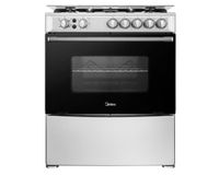 Cocina a gas MFO-MG30ACQSL 5 quemadores silver