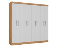 Clóset 8 puertas Aquiles 177x183x40 cm