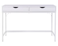 Escritorio Oregón blanco 2 cajones