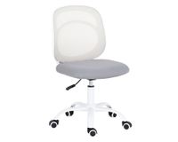 Silla PC Nara gris/blanco