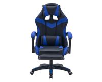 Silla gamer Julian negro/azul