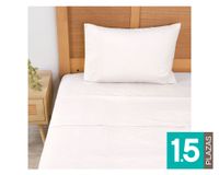 Sábana lisa Perla 1.5 plazas