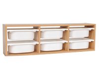 Mueble organizador Grace natural