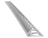 Guardacanto 15x9 mm x2.5 m Arco cromo mate