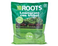 Semilla pasto lawngrass trébol corriente desinfectada 1 kilo Roots