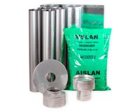 Kit de instalación base 6"" Estufa a leña 4 m