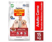 Alimento perro 15 kg carne Master Dog