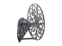 Soporte deco curvas manguera metálico