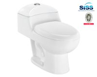 One piece 30 cm asiento cierre suave Lisboa blanco Vessanti