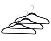 Colgador Engomado negro 3 piezas