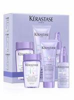 Set Reparación Cabello Rubio Blond Absolu Shampoo 80ml + Acondicionador 75ml + Serum 45ml Kérastase