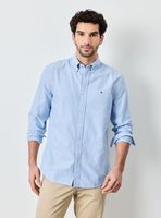 Camisa Logo Bordado Mini TH Regular Fit