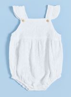 Jardinera Enterito Tejido de Algodón