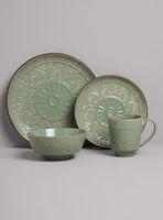 Set de Vajilla 24 Piezas Green Cerámica