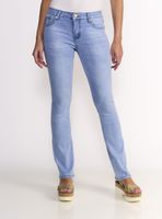 Jeans Janice con Tiro Bajo Light Blue Gold Trims