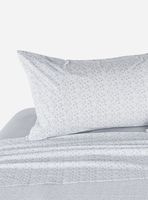 Juego de Sábanas Miniprint Lenka Celeste 1.5 Plazas