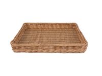 Bandeja Ratán 35x35x4 cm
