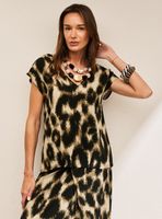 Polera Estampada Oversize