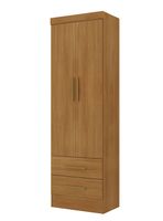 Clóset 2 Puertas 2 Cajones Canela